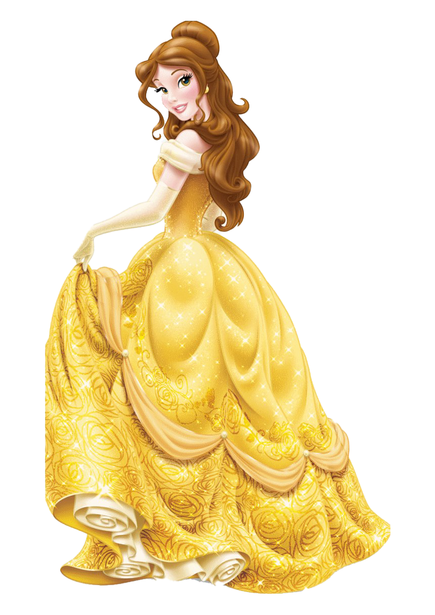 Belle Beauty And The Beast PNG Image