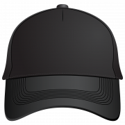 PNG de gorra negra