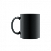 Schwarze Kaffeetasse PNG kostenloser Download