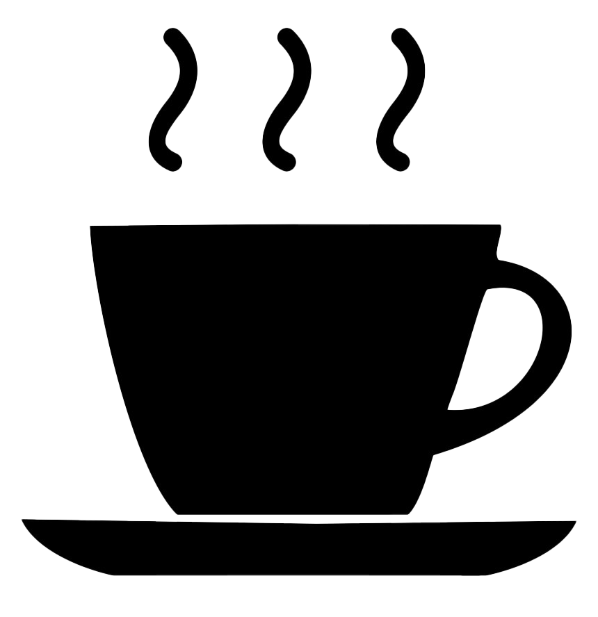 Black Coffee Mug PNG