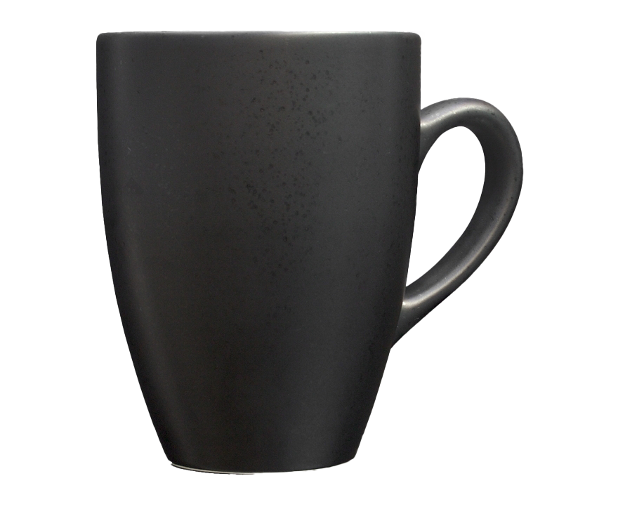 Black Coffee Mug