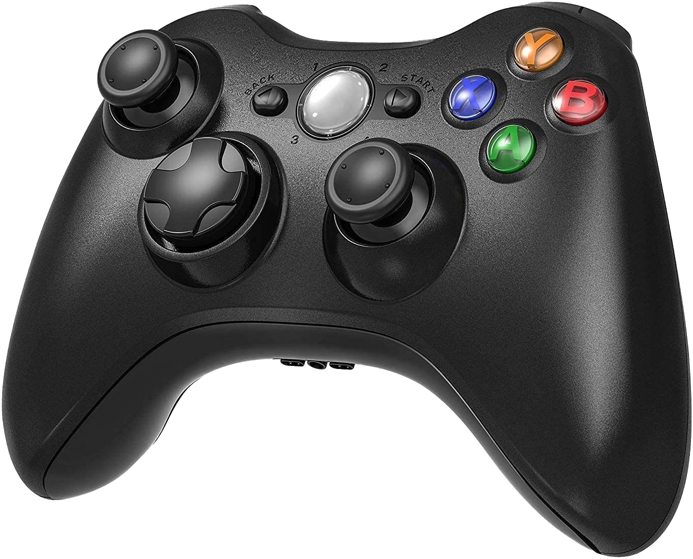 Black Game Controller PNG All
