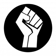 Black Lives Matter Fist PNG -bestand