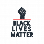 ملصق Black Lives Matter PNG صورة شفافة