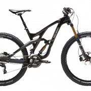 Black Mountainbike PNG Clipart