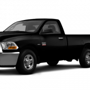 Black pickup truck png