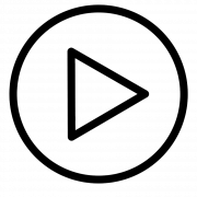 Black Play Button PNG