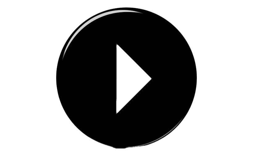 Black Play Button PNG Clipart