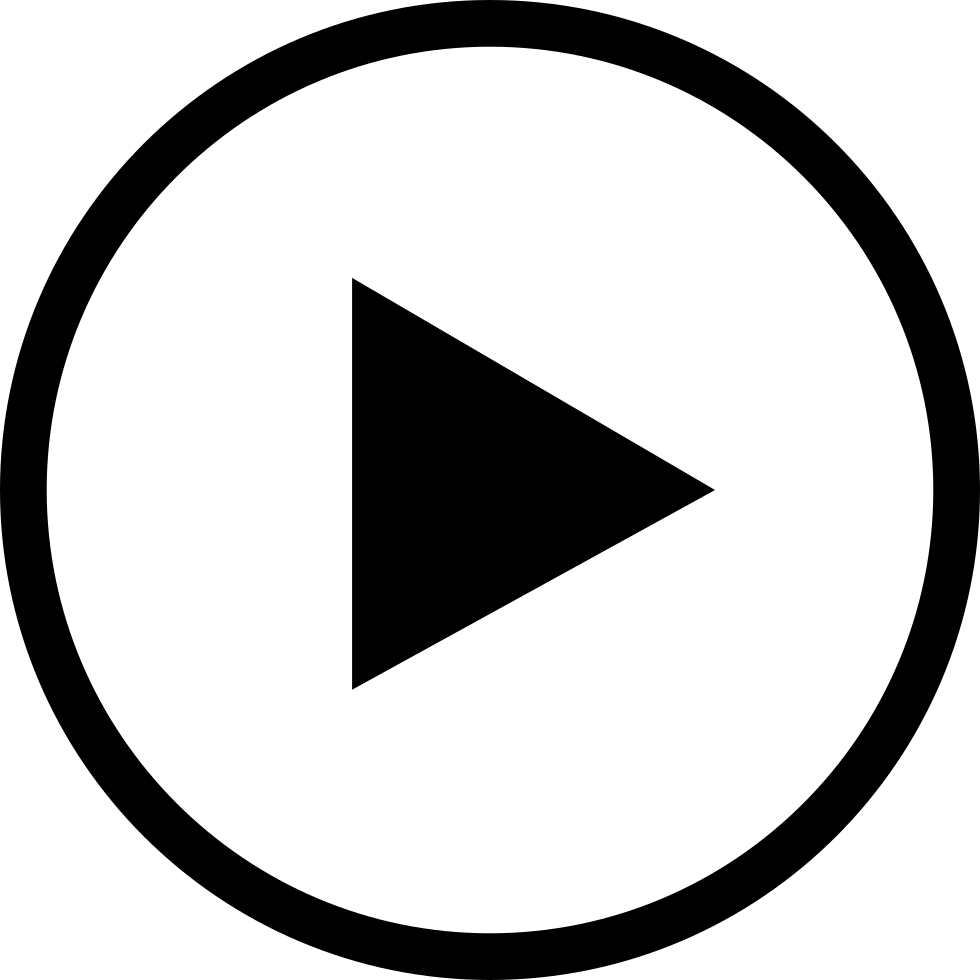 Black Play Button PNG Picture