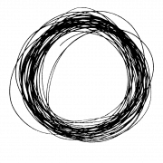 Black Scribble PNG Picture