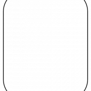 Zwarte vierkante vorm PNG -bestand