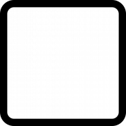 Черная квадратная форма PNG Picture