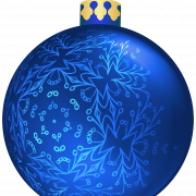 Clipart blu natalizio png