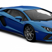 Imagem azul Lamborghini Aventador