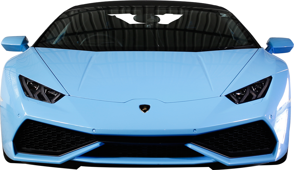 Blue Lamborghini Aventador PNG