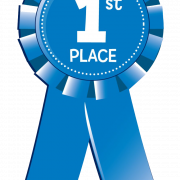 Blue Ribbon First Place PNG File