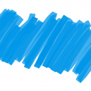 Imagem PNG de rabisco azul