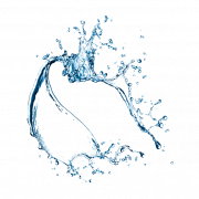 Blue Splash Water PNG
