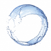 Синий брызговая вода PNG бесплатное изображение