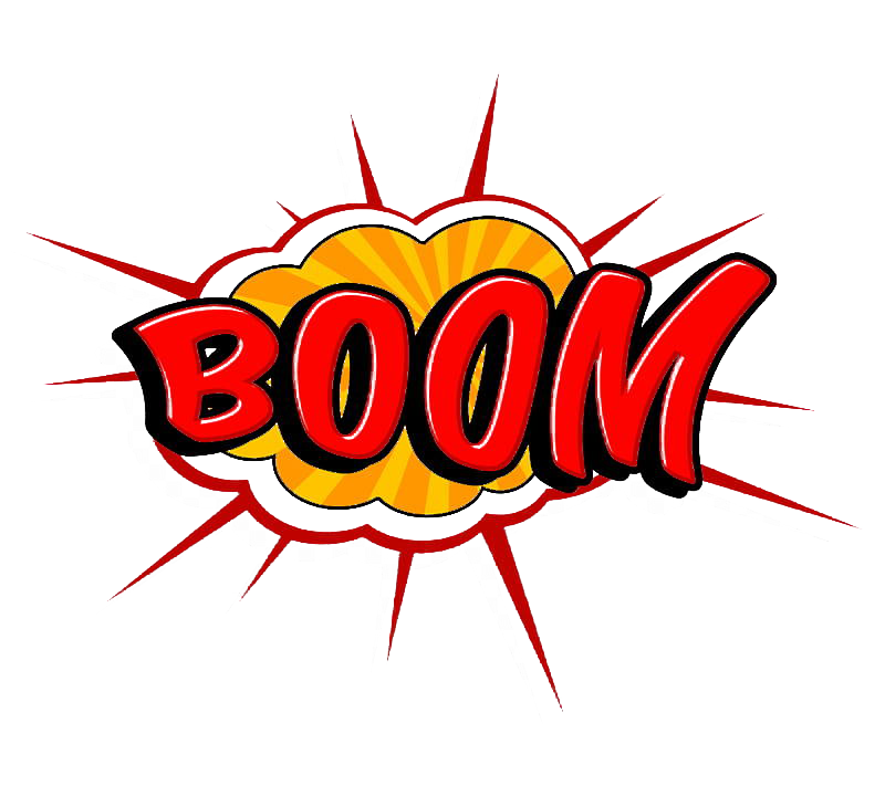 Boom PNG Images