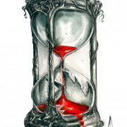 Broken Hourglass PNG Clipart