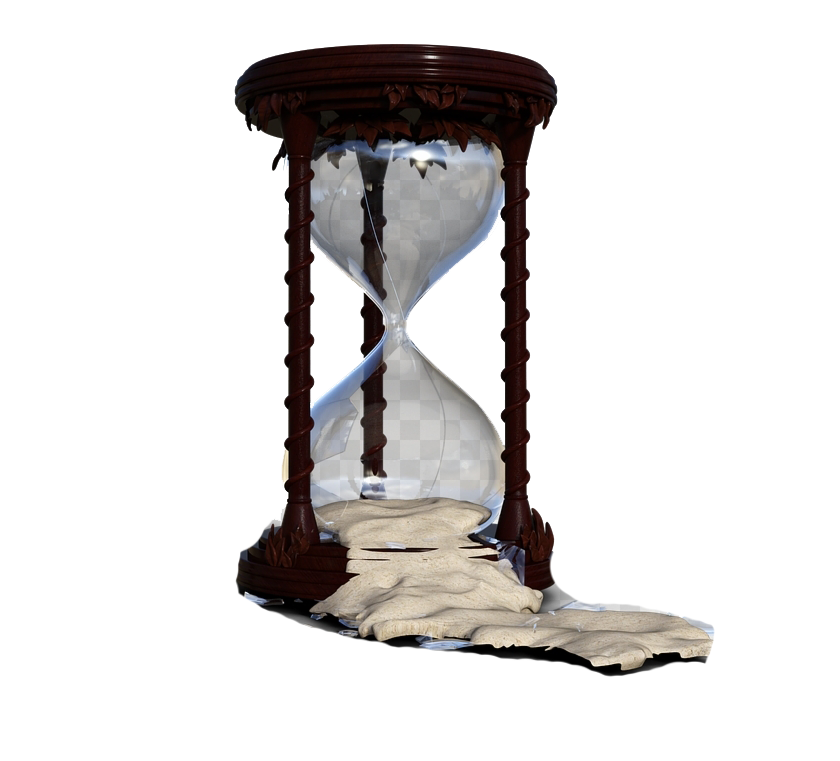 Broken Hourglass PNG Image