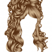Rambut wanita coklat