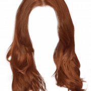 Brown Women Hair PNG Pic