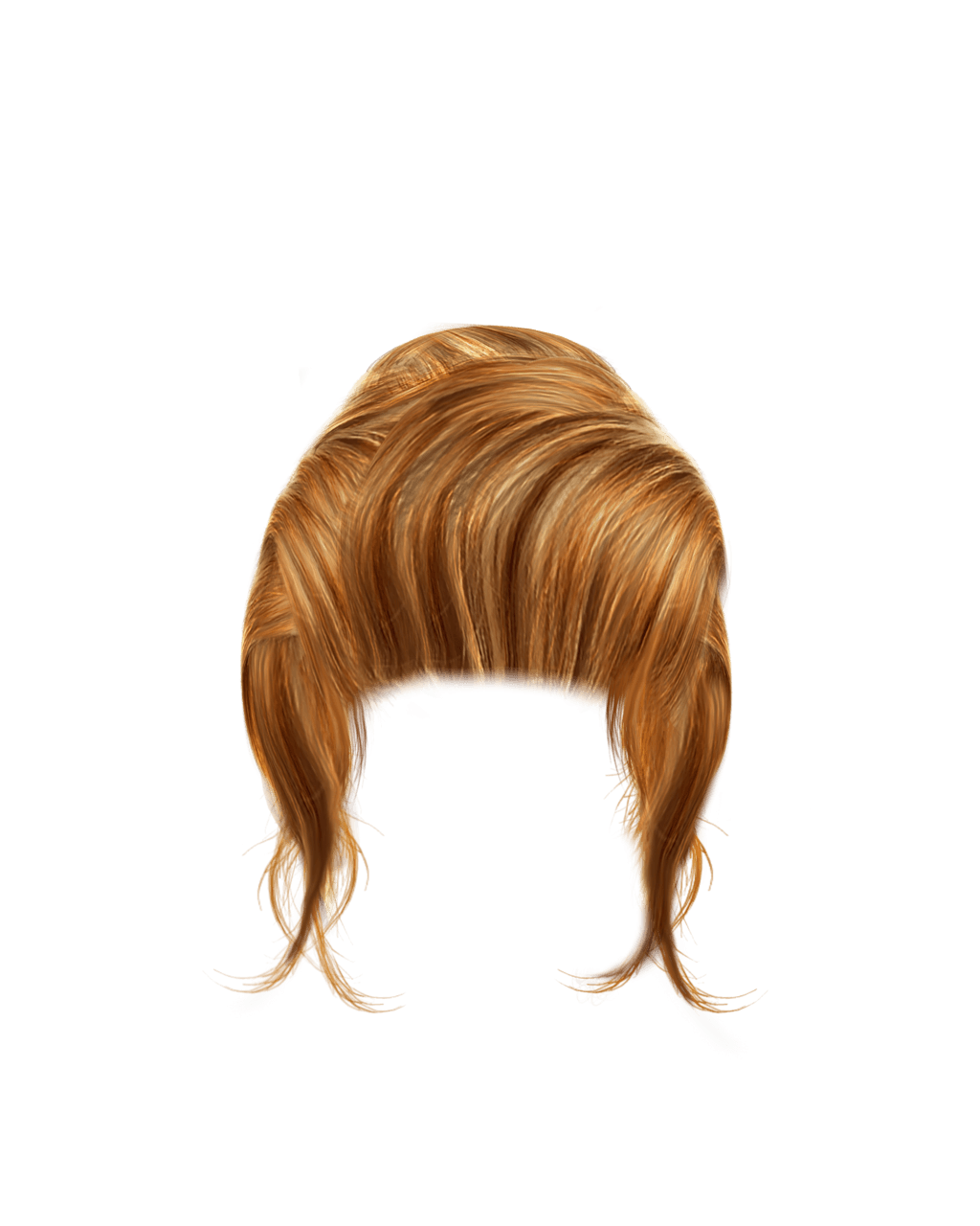 Brown Women Hair PNG