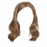 Brown Women Hair Transparent