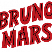 Bruno Mars Logo PNG Gratis afbeelding