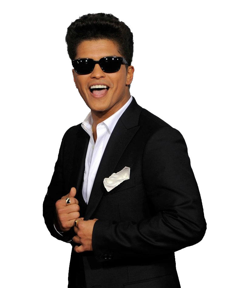 Bruno Mars PNG Clipart