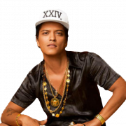 Bruno Mars PNG -afbeelding
