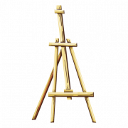 Canvas Easel PNG Free Image