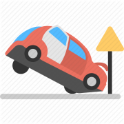 Fichier PNG accident de voiture