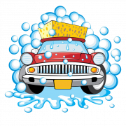 Image de téléchargement PNG de lavage de voiture
