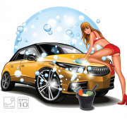 غسل السيارات شفافة