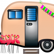 Caravan Vehicle PNG HD Imahe