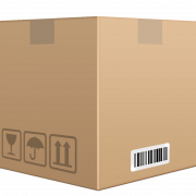 Kartonnen doos PNG -afbeelding