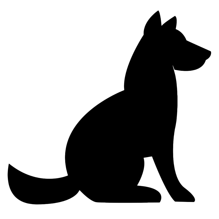 Cartoon Black Dog Transparent - PNG All