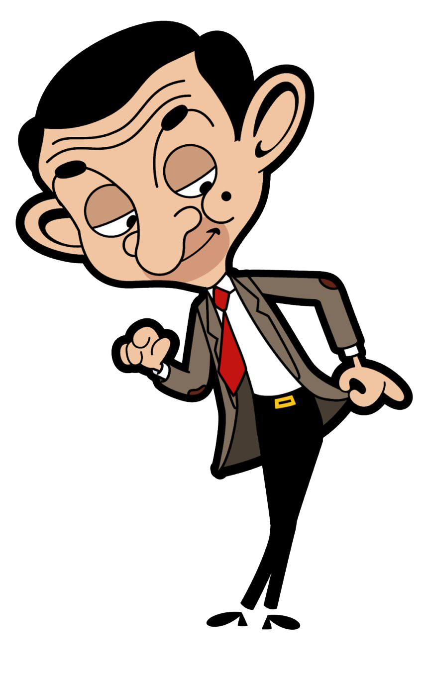 Cartoon Mr. Bean PNG Image