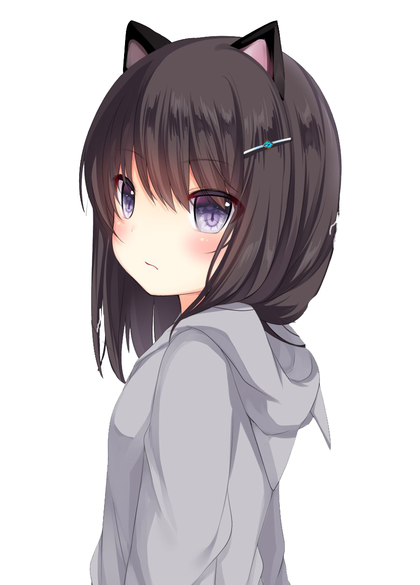 Cat Anime Girl PNG Free Download - PNG All