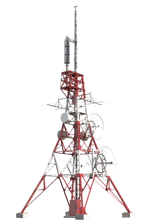 Cell Tower PNG Image File