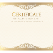 Certificado PNG Clipart