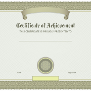 Certificato PNG Scarica immagine