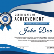 Certificate PNG File Download Free