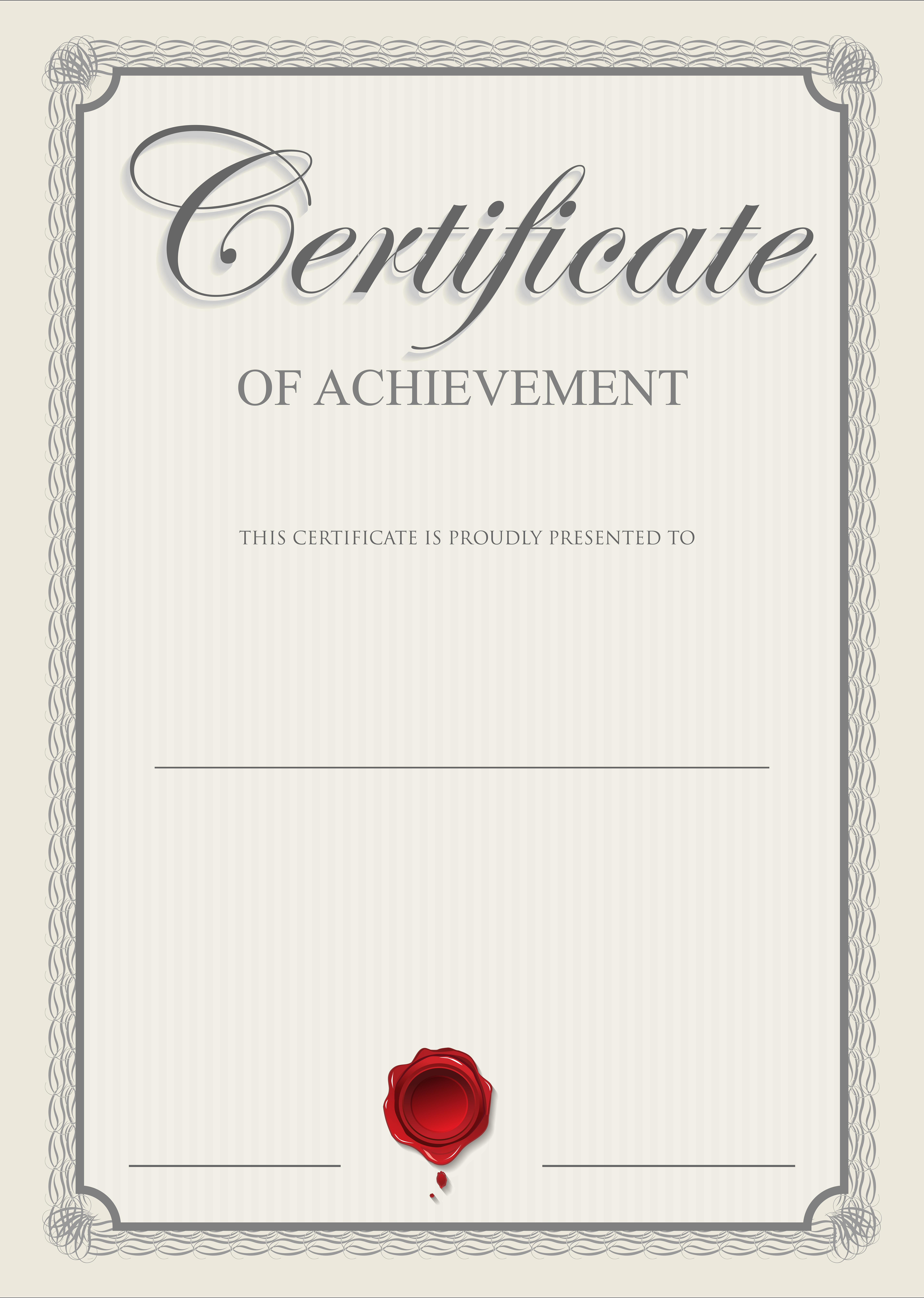 Сертификат PNG Бесплатное изображение