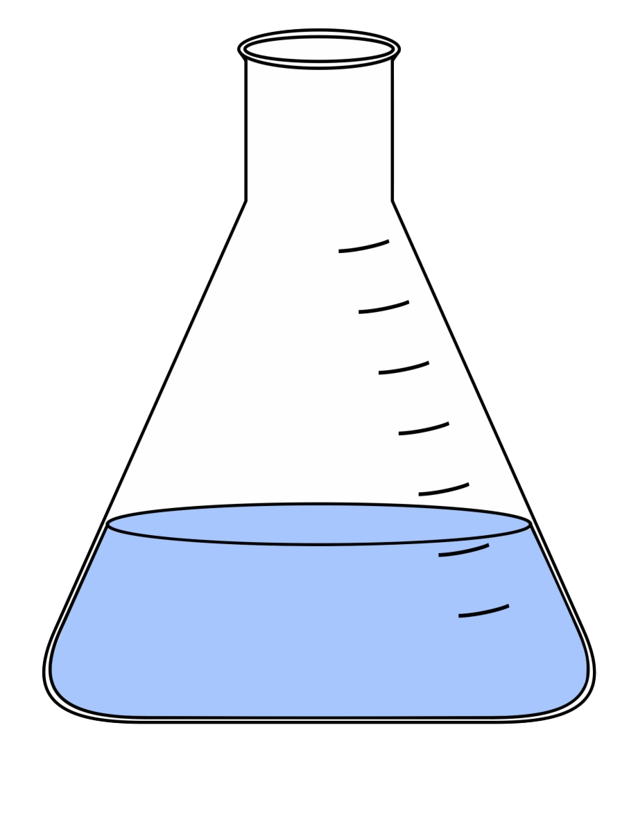 Chemistry Laboratory Flask PNG Picture