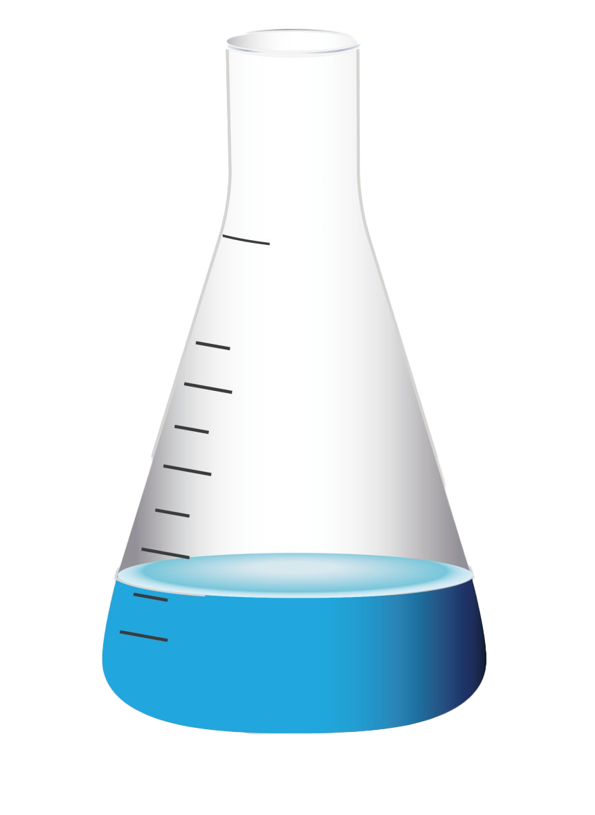 Chemistry Laboratory Flask PNG