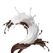 Шоколадное молоко Splash Png скачать бесплатно